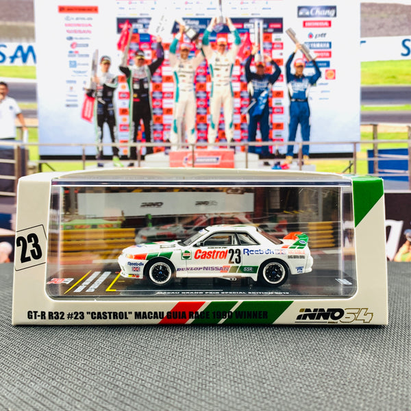 INNO64 1/64 Macau Grand Prix Special Edition Nissan Skyline GTR R32 #2 ...