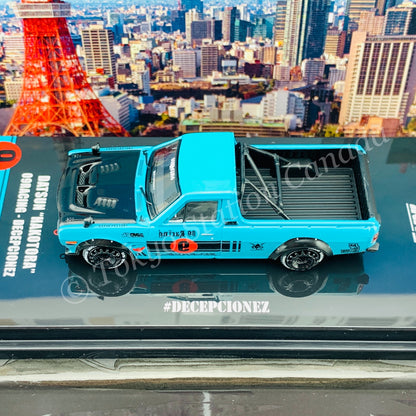 INNO64 1/64 DATSUN HAKOTORA "09 RACING" DECEPCIONEZ IN64-HKT-09R