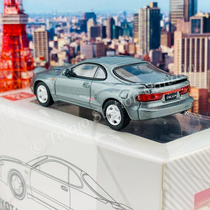 POPRACE 1/64 Toyota Celica GT-FOUR ST185 Grey Metallic PR64-185-GRY