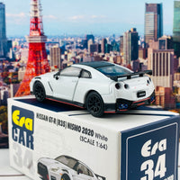 ERA CAR 34 1/64 Nissan GTR R35 NISMO 2020 White NS20GTRRN34