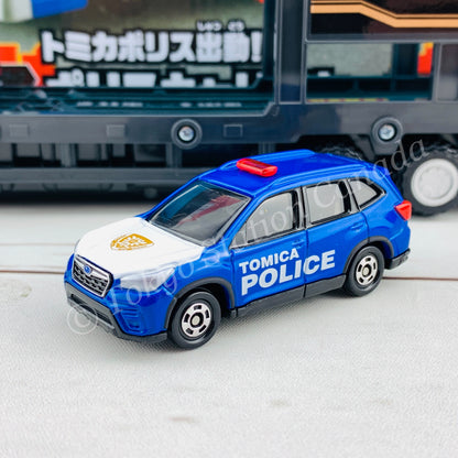 TOMICA Police Car Carrier Set 4904810175988