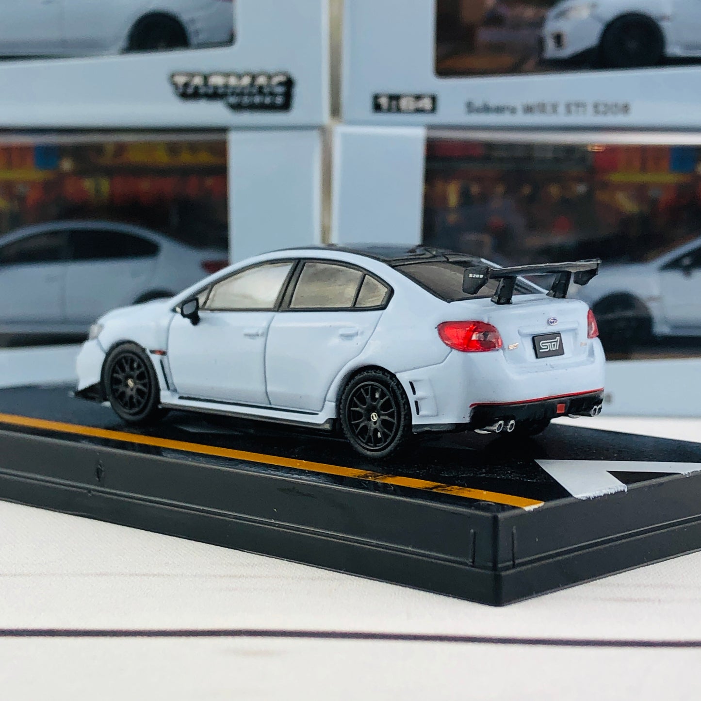 Tarmac Works 1/64 Subaru WRX STI S208 Grey T64-016-GY