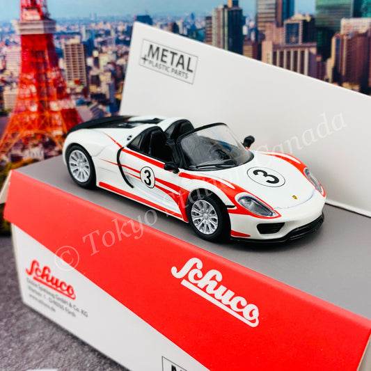Schuco 1/64 Porsche 918 Spyder No.3 452021200