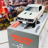 Tomytec Tomica Limited Vintage Neo 1/64 Mitsubishi Colt Galant GTO MR 1971 (White) LV-N204c