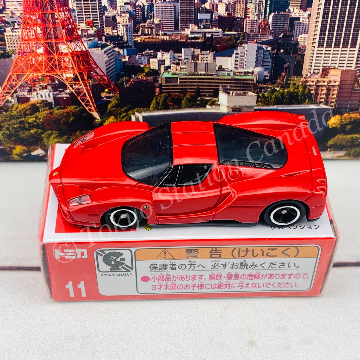 TOMICA 11 ENZO FERRARI (RED)