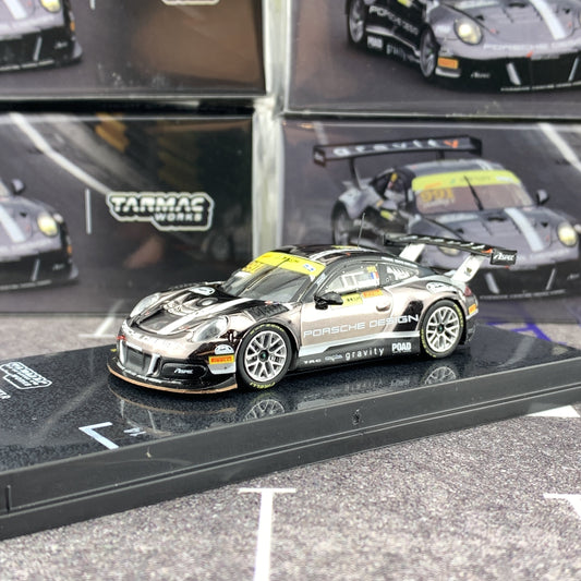 Tarmac Works 1/64 Porsche 911 GT3 R Macau GT Cup - FIA GT World Cup 2018  Mathieu Jaminet T64-032-18MGP991
