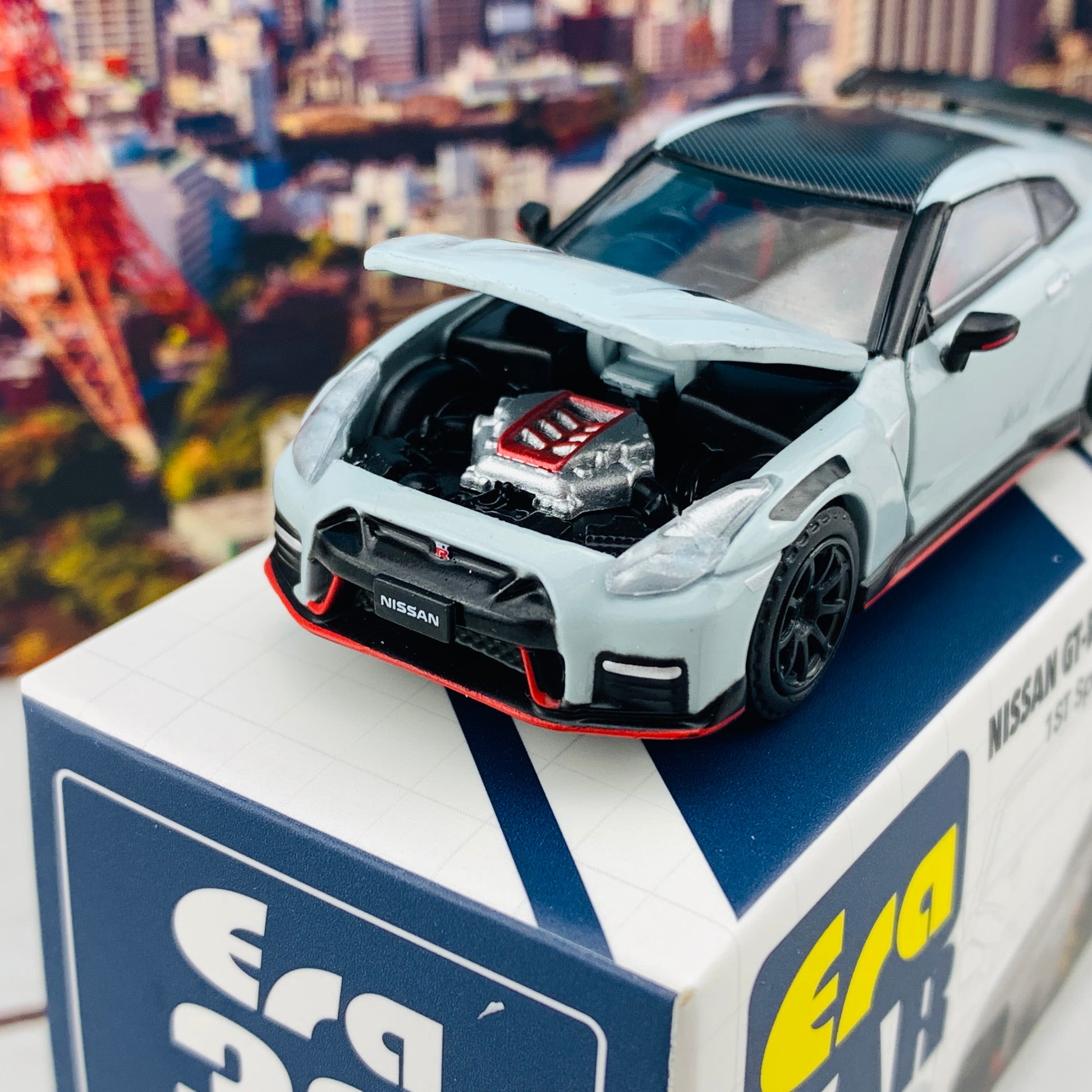 ERA CAR 33 1/64 Nissan GTR R35 NISMO 2020 Gray 1ST Special Edition NS20GTRRF33