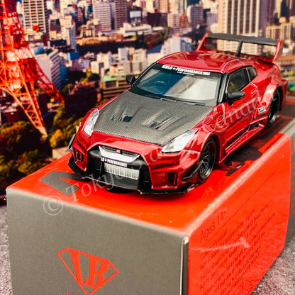 MINI GT 1/64 LB-Silhouette WORKS GT NISSAN 35GT-RR Ver.1 Lava Red RHD MGT00191-R