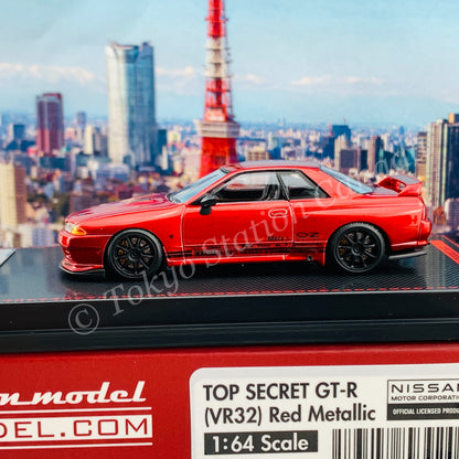Ignition Model 1/64 TOP SECRET GT-R (VR32) Red Metallic IG2392