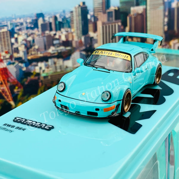 Tarmac Works 1/64 HOBBY64 RWB 964 Tiffany T64-037-TIF – Tokyo Station