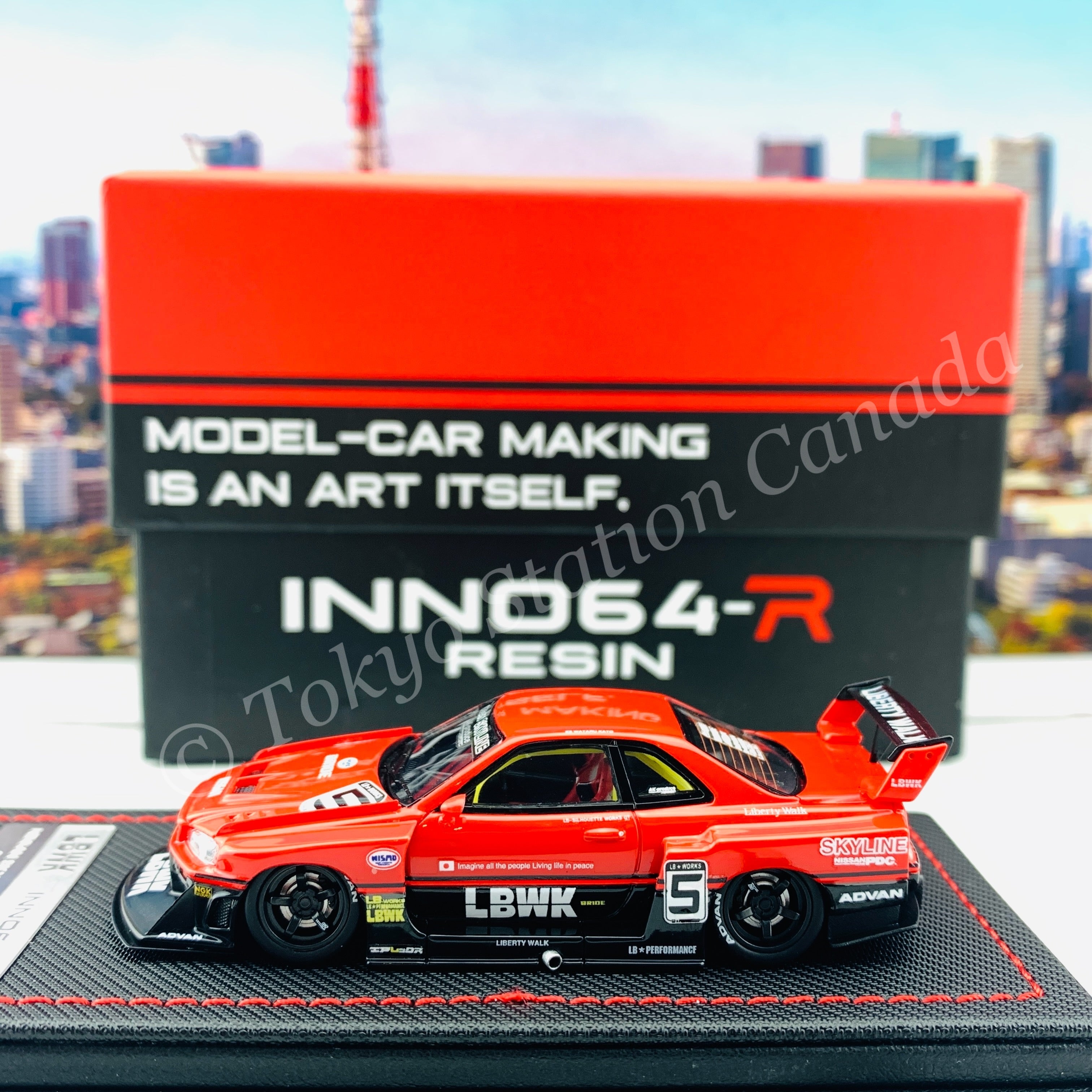 INNO64-R RESIN 1/64 NISSAN SKYLINE 