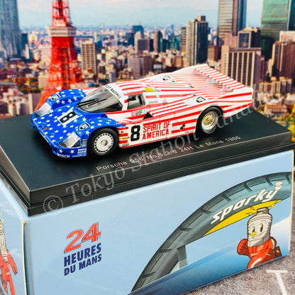 Sparky 1/64 Porsche 956 No.8 3rd 24H Le Mans 1986 G. Follmer - J. Morton - K. Miller Y176