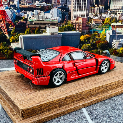 PGM 1/64 Ferrari F40 LM Red (Full Open) PGM-640601