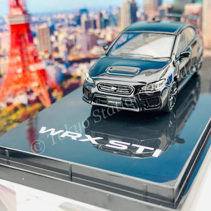 HOBBY JAPAN 1/64 SUBARU WRX STI Type S (VAB) Crystal Black Silica HJ641021BK