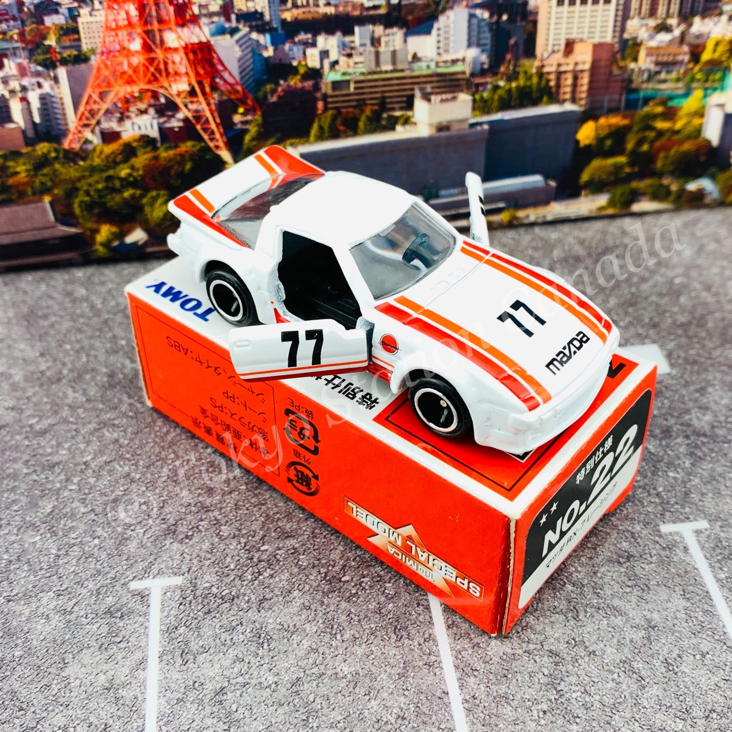 TOMICA EVENT MODEL No. 22 Mazda Savanna RX7 Racing 4904810708667