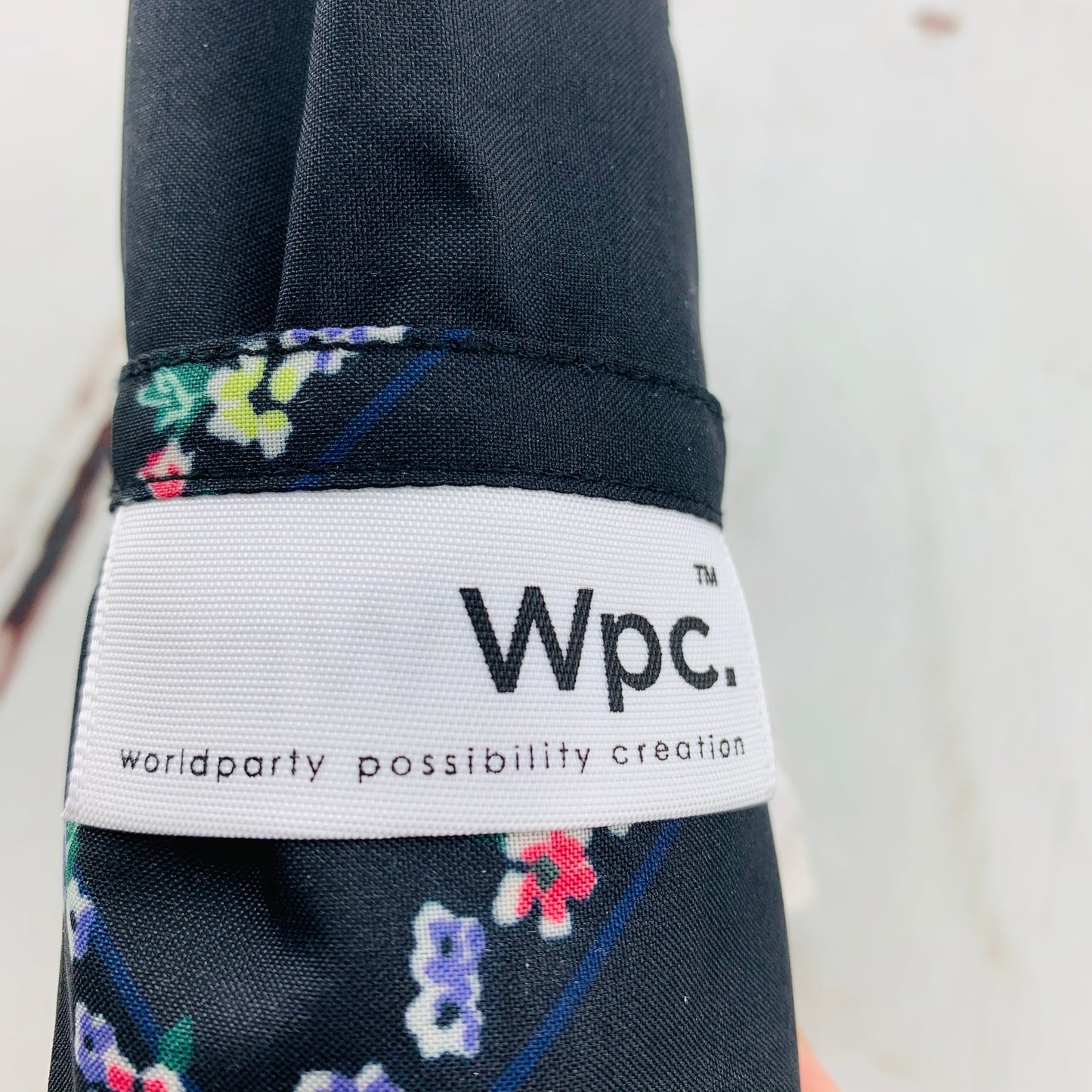 Wpc. Folding Umbrella with storage bag 1726-019 BK