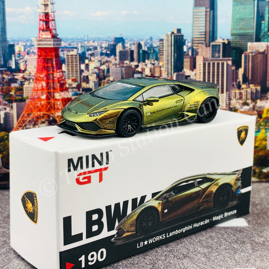 MINI GT 1/64 LB WORKS Lamborghini Huracán ver. 2 Magic Bronze LHD MGT00190-L