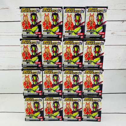 BANDAI Kamen Rider Gold Figure 02 Complete Set of 16 (Shokugan)