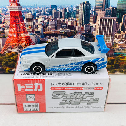 Dream TOMICA 150 Fast & Furious BNR34 Skyline GTR