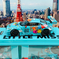 Tarmac Works 1/64 COLLAB64 Nissan GTR Nismo GT3 Legion of Racers 2020 Overall Champion Mr. Men Little Miss T64-005-MR