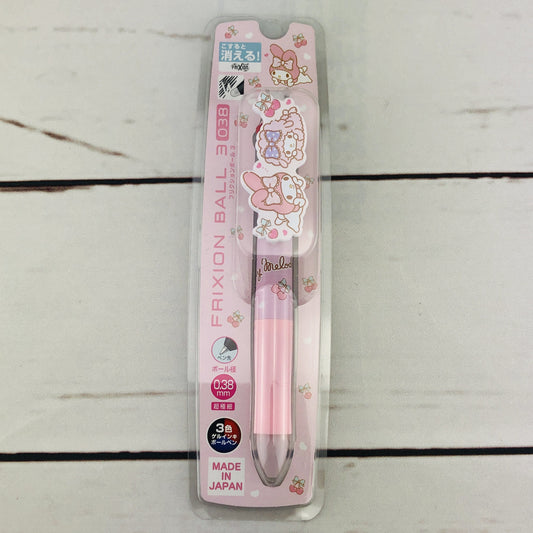 My Melody Frixion Ball Pen 0.38mm (3 Colors) D861 Made in Japan