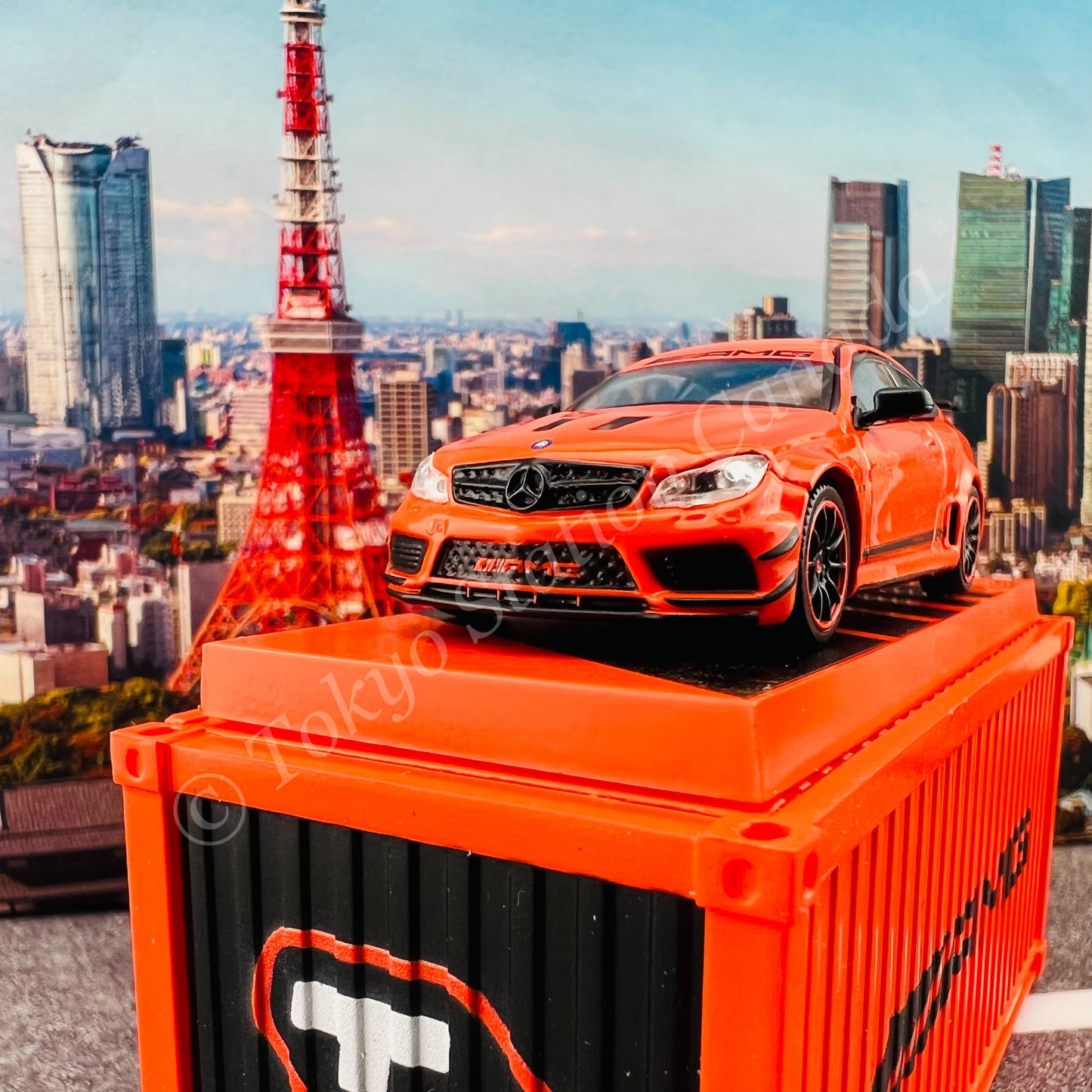 TARMAC WORKS GLOBAL64 1/64 Mercedes-Benz C63 AMG Black Series Orange T64G-009-OR