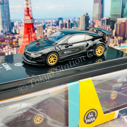 PARA64 1/64 Liberty Walk x BMW i8 Black LHD PA-55142