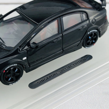 INNO HONDA CIVIC FD2 Mugen RR (Singapore Special Edition) IN64-FD2R-BLSG