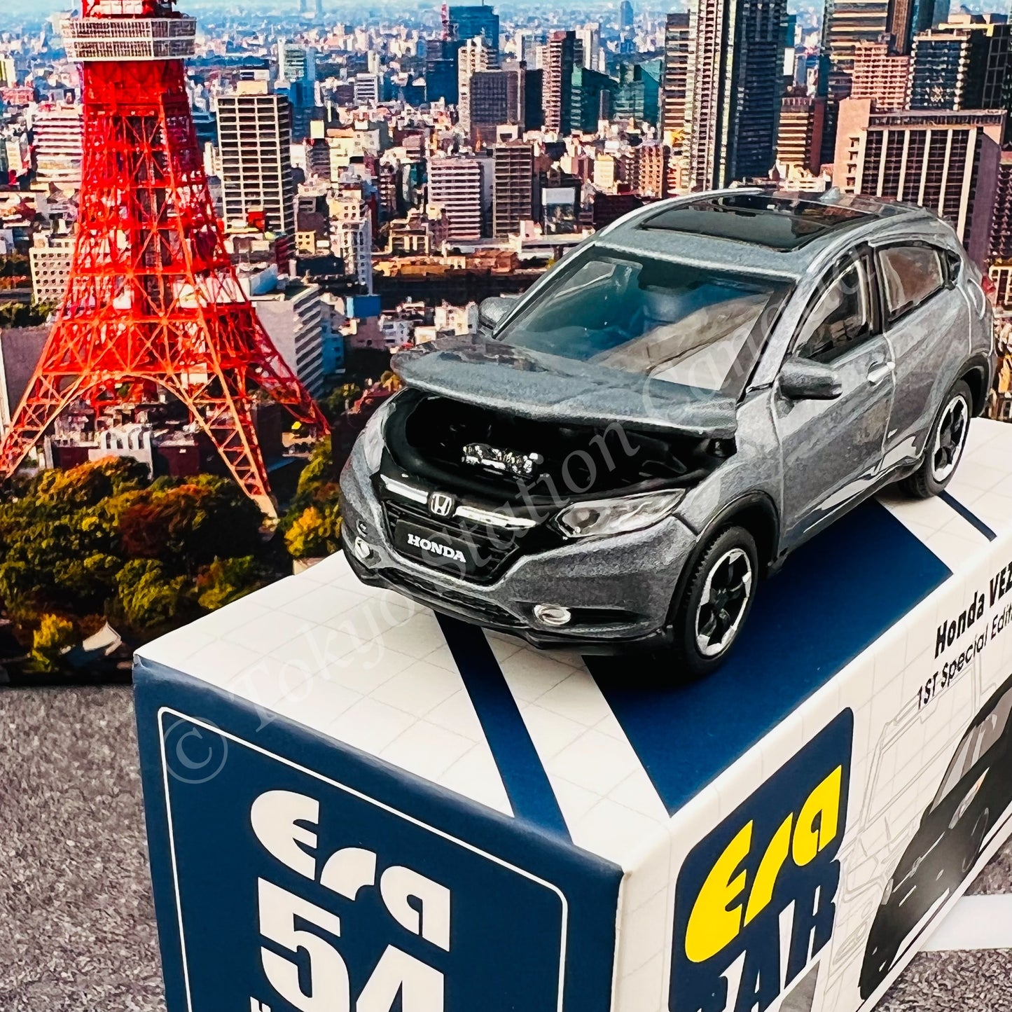 ERA CAR 1/64 54 Honda Vezel Modern Steel 1st SP Edition 4897099931577