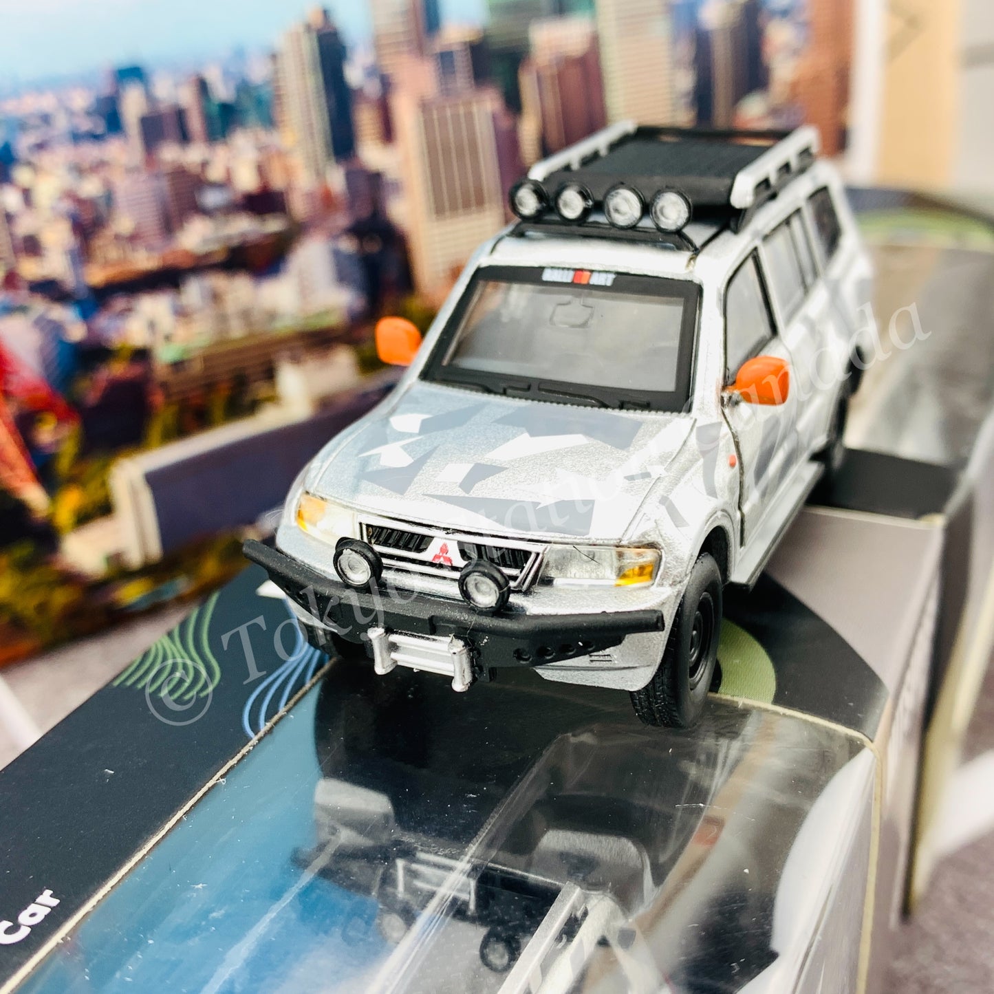 BM CREATIONS JUNIOR 1/64 Mitsubishi Pajero 3rd Generation ICE PACK LHD 64B0048
