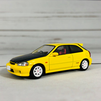 Tomica Limited Vintage Tomytec Hong Kong Edition Honda Civic Type R EK9 Yellow