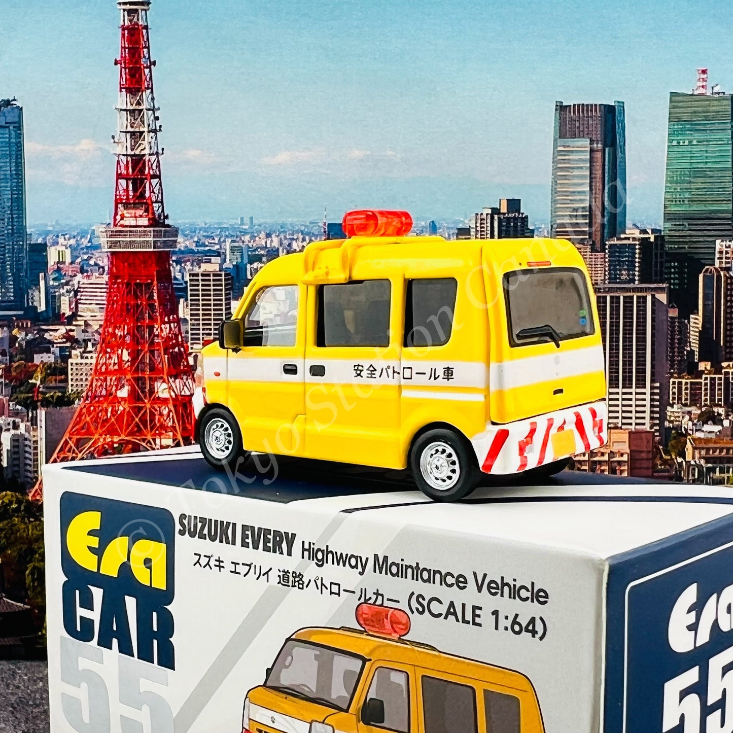 ERA CAR 1/64 Suzuki Every Highway Maintance Vehicle (4897099931812)