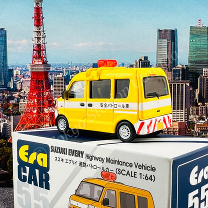 ERA CAR 1/64 Suzuki Every Highway Maintance Vehicle (4897099931812)