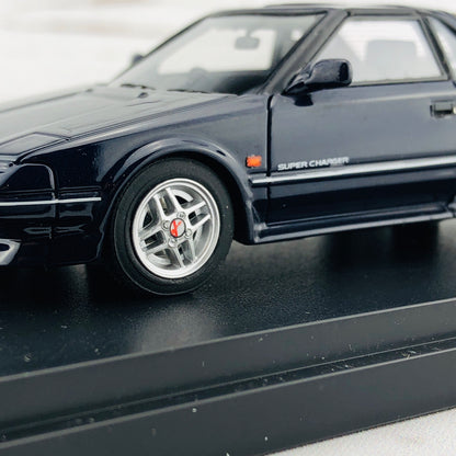Mark43 1/43 Toyota MR 2 G-Limited Super Charger T Bar Roof (AW11) TOM'S NEW SPORT Blue Mica PM4377SBL