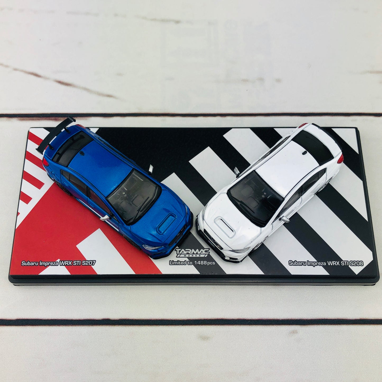 Tarmac Works 1/64 Subaru Impreza WRX STI S207 S208 Boxset