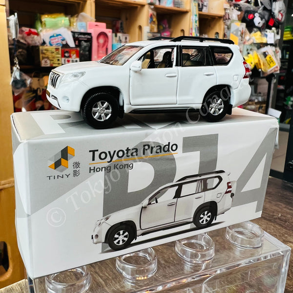 TINY 微影 P14 Toyota Prado White RHD ATC64656