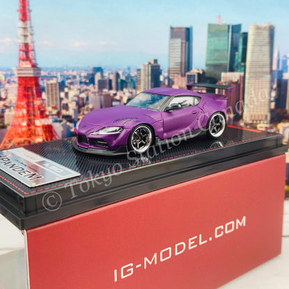 Ignition Model 1/64 PANDEM Supra (A90) Matte Purple IG2335