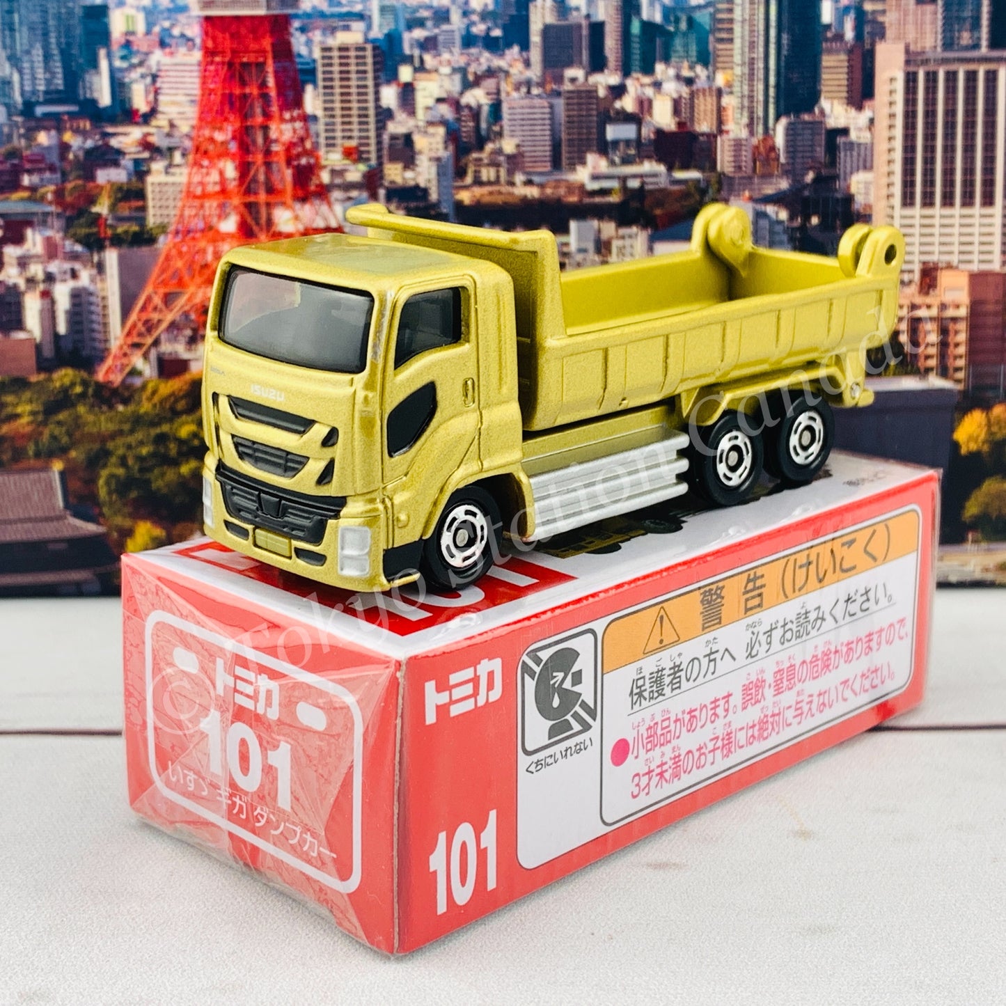 TOMICA 101 ISUZU Giga Dump Truck