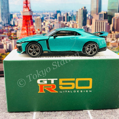 ERA CAR 1/64 SP Nissan GT-R50 By Italdesign - Production Version Dark Green NS21GTRSP49