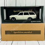 Ignition Model 1/18 Datsun Bluebird 510 Wagon White IG2220