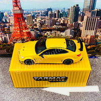Tarmac Works 1/64 Global Collection Mercedes-Benz C63 AMG Coupe Black Series Yellow Metallic T64G-009-SB
