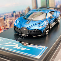 TIME MICRO x Bburago 1/64 Bugatti DIVO BLUE