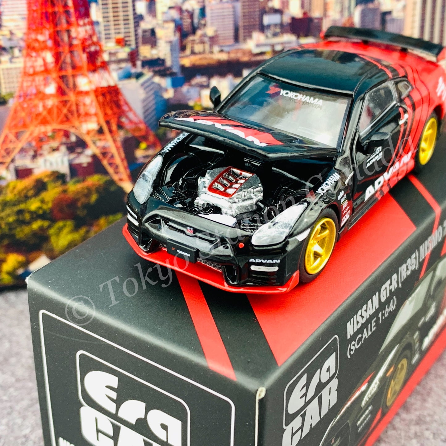 ERA CAR 1/64 Nissan GTR (R35) Nismo 2020 Advan Special NS20GTRSP34