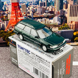 TOMYTEC TOMICA LIMITED VINTAGE NEO 1/64 Subaru Legacy Touring Wagon Brighton 220 Green (1992) LV-N231b