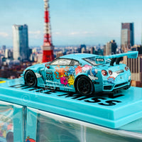 Tarmac Works 1/64 COLLAB64 Nissan GTR Nismo GT3 Legion of Racers 2020 Overall Champion Mr. Men Little Miss T64-005-MR