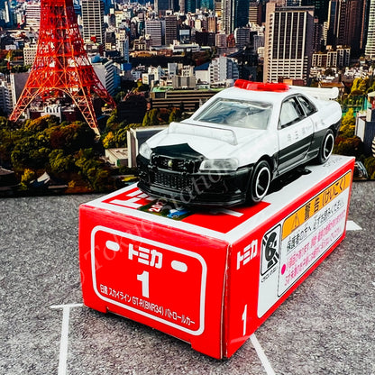 TOMICA 1 Nissan Skyline GT-R (BNR34) Patrol Car 4904810174868