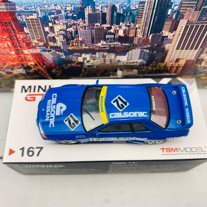 MINI GT 1/64 Nissan Skyline GTR R32 Gr. A #12  Calsonic 1992 Japan Touringcar Championship RHD MGT00167-R