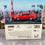 INNO64 1/64 HONDA ACCORD Euro-R CL7 Milano Red With extra wheels and Decals IN64-CL7-RED