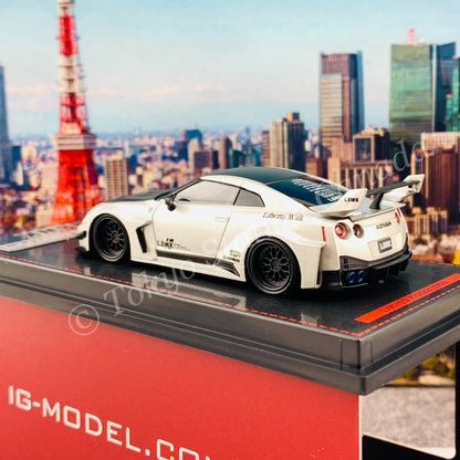 Ignition Model 1/64 LB-Silhouette WORKS GT Nissan 35GT-RR Silver IG2386