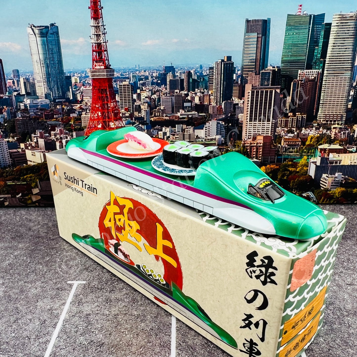 TINY 微影 03 Gokujo Sushi Train - Green STR003
